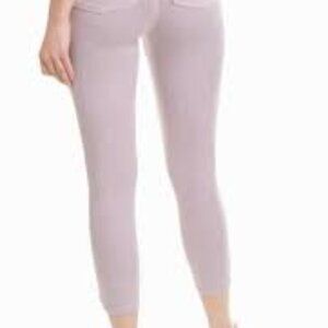 Spanx Jean-ish Leggings Womens Sz L Ankle Skinny Fit Pull On Comfort Lavander